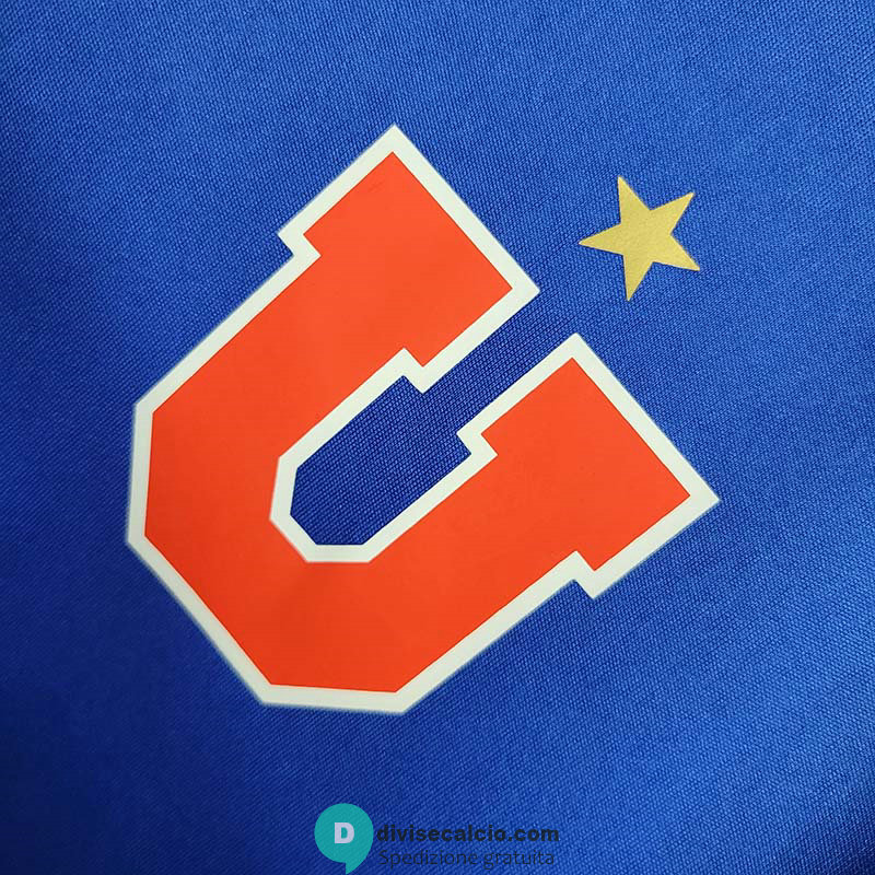 Maglia Universidad De Chile Training Suit Blue I 2023/2024