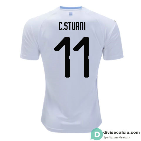 Maglia Uruguay Gara Away 11#C.STUANI 2018