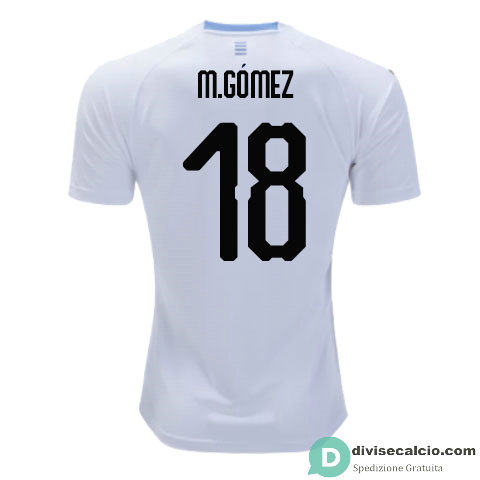 Maglia Uruguay Gara Away 18#M.GOMEZ 2018