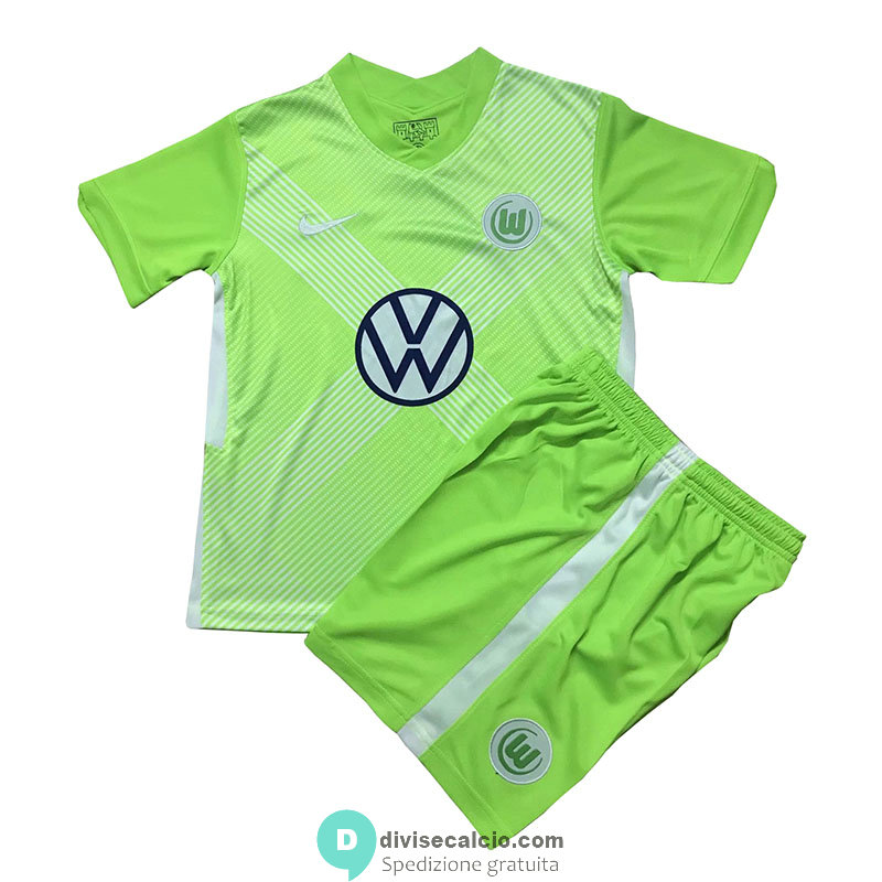 Maglia VFL Wolfsburg Bambino Gara Home 2020/2021