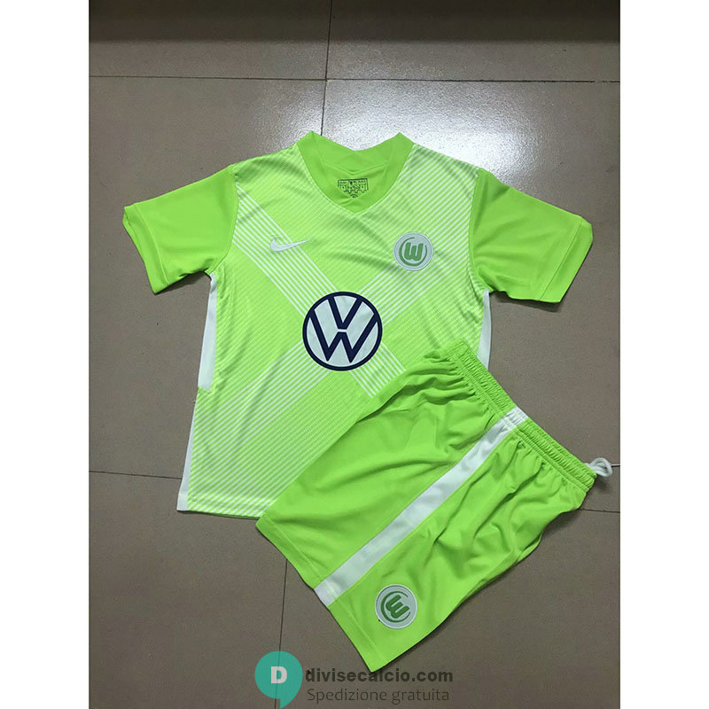 Maglia VFL Wolfsburg Bambino Gara Home 2020/2021