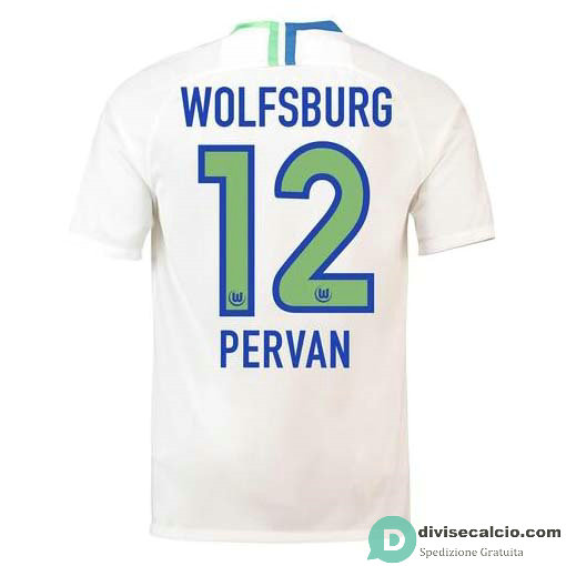 Maglia VfL Wolfsburg Gara Away 12#PERVAN 2018-2019