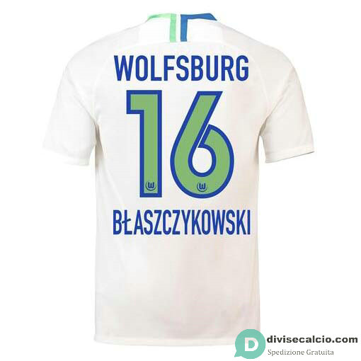 Maglia VfL Wolfsburg Gara Away 16#BLASZCZYKOWSKI 2018-2019