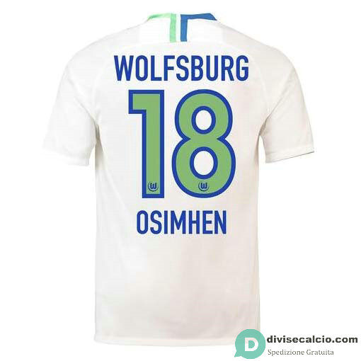 Maglia VfL Wolfsburg Gara Away 18#OSIMHEN 2018-2019