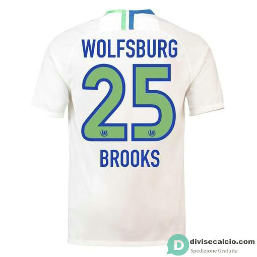 Maglia VfL Wolfsburg Gara Away 25#BROOKS 2018-2019