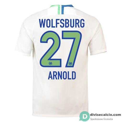 Maglia VfL Wolfsburg Gara Away 27#ARNOLD 2018-2019