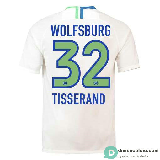 Maglia VfL Wolfsburg Gara Away 32#TISSERAND 2018-2019