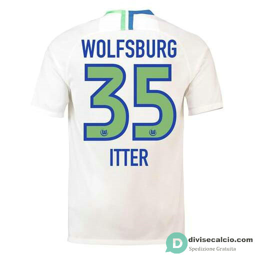 Maglia VfL Wolfsburg Gara Away 35#ITTER 2018-2019