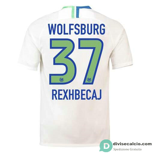 Maglia VfL Wolfsburg Gara Away 37#REXHBECAJ 2018-2019