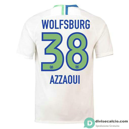 Maglia VfL Wolfsburg Gara Away 38#AZZAOUI 2018-2019
