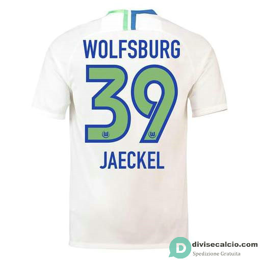 Maglia VfL Wolfsburg Gara Away 39#JAECKEL 2018-2019