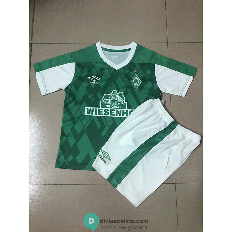 Maglia Werder Bremen Bambino Gara Home 2020/2021