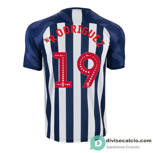 Maglia West Bromwich Gara Home 19#RODRIGUEZ 2019-2020