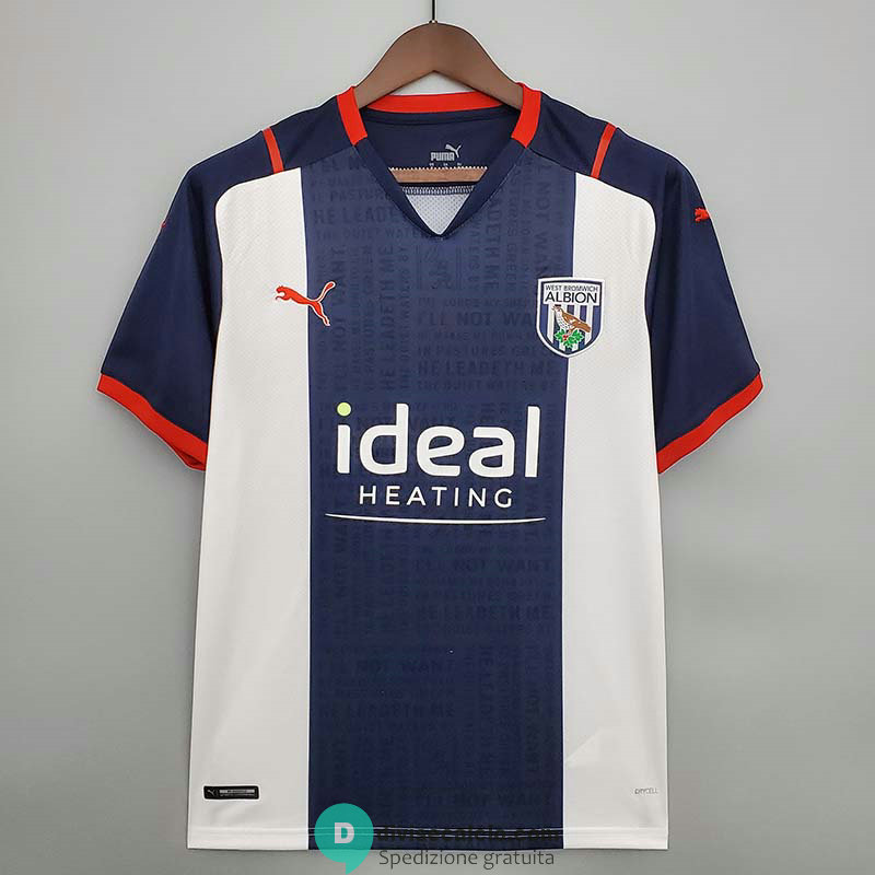 Maglia West Bromwich Gara Home 2021/2022