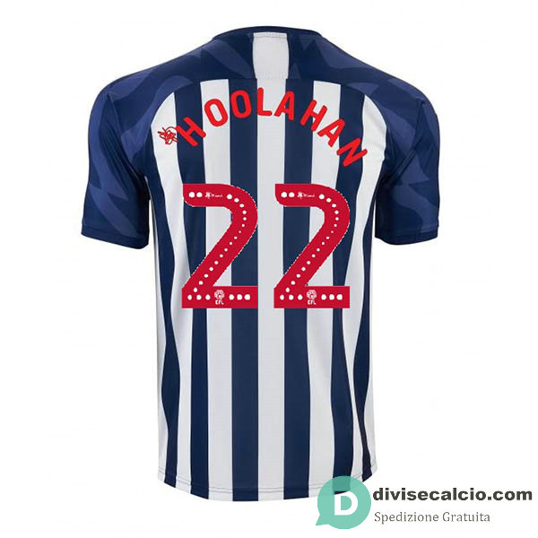 Maglia West Bromwich Gara Home 22#HOOLAHAN 2019-2020