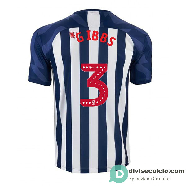 Maglia West Bromwich Gara Home 3#GIBBS 2019-2020