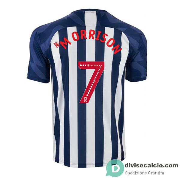 Maglia West Bromwich Gara Home 7#MORRISON KANU 2019-2020