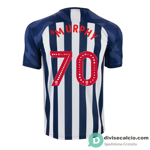 Maglia West Bromwich Gara Home 70#MURPHY 2019-2020