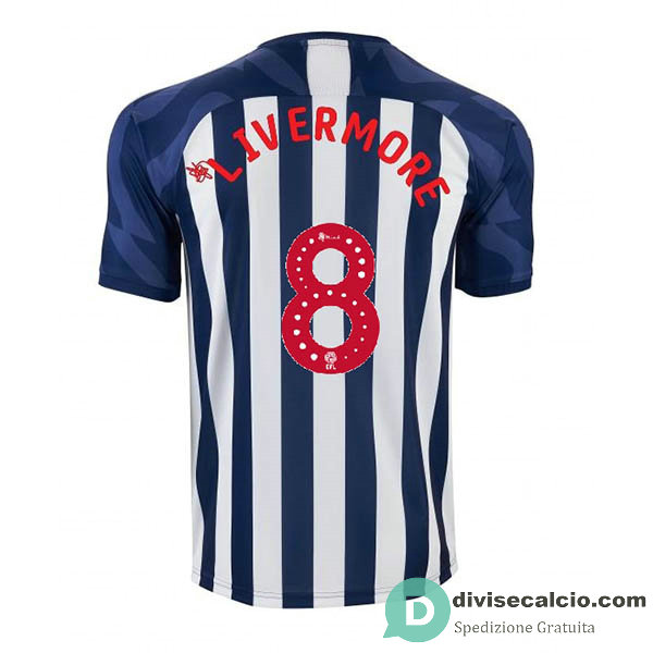 Maglia West Bromwich Gara Home 8#LIVERMORE KANU 2019-2020