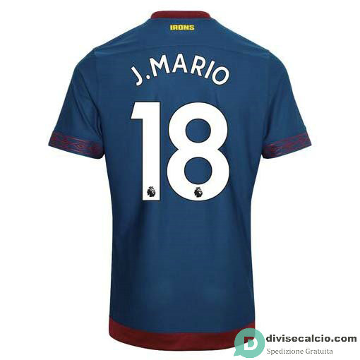 Maglia West Ham United Gara Away 18#J.MARIO 2018-2019