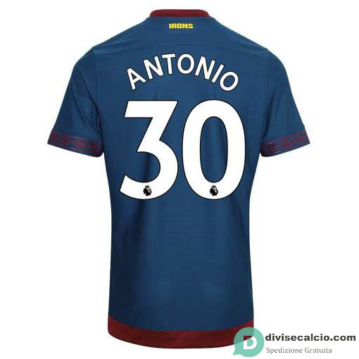 Maglia West Ham United Gara Away 30#ANTONIO 2018-2019