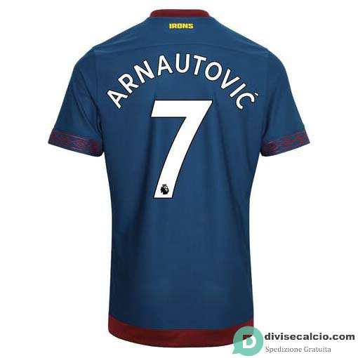 Maglia West Ham United Gara Away 7#ARNAUTOVIC 2018-2019