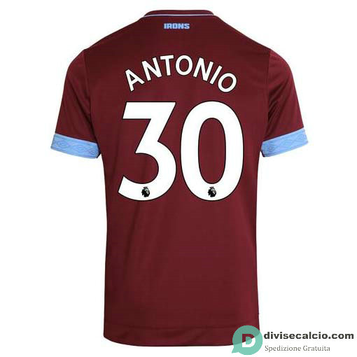 Maglia West Ham United Gara Home 30#ANTONIO 2018-2019