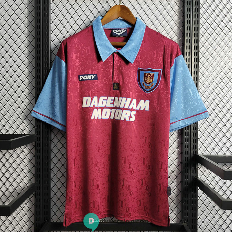 Maglia West Ham United Retro Gara Home 1995/1997