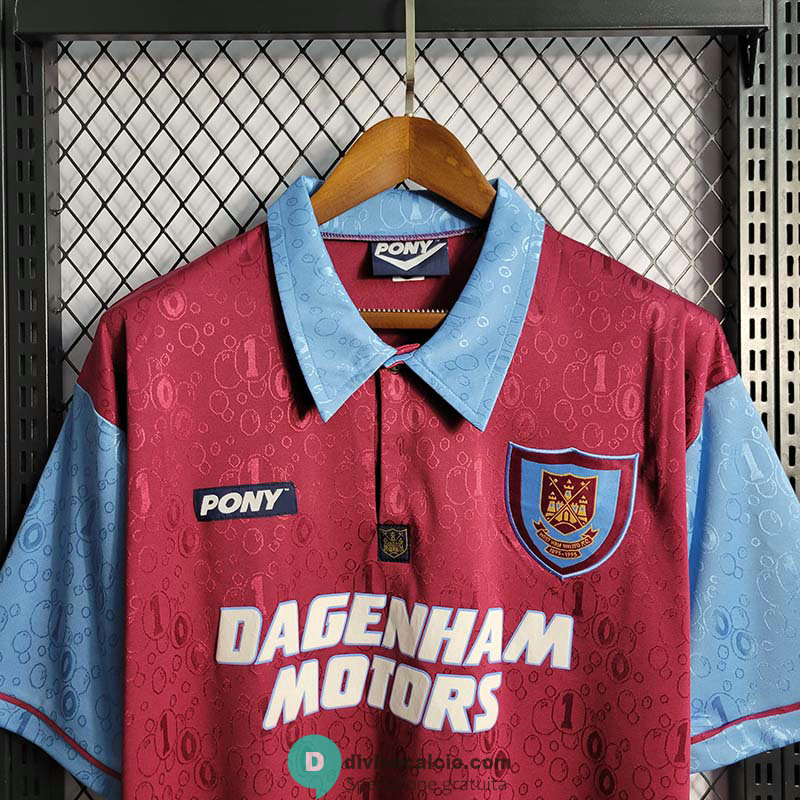 Maglia West Ham United Retro Gara Home 1995/1997