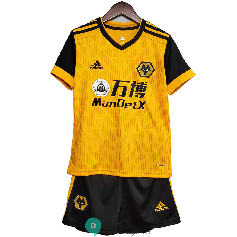 Maglia Wolves Bambino Gara Home 2020/2021