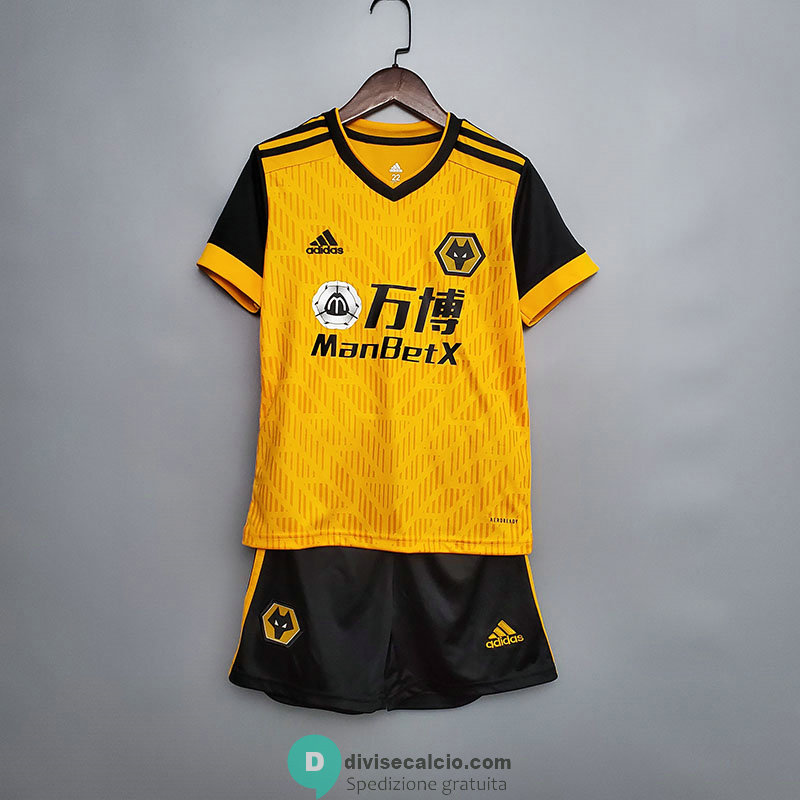 Maglia Wolves Bambino Gara Home 2020/2021