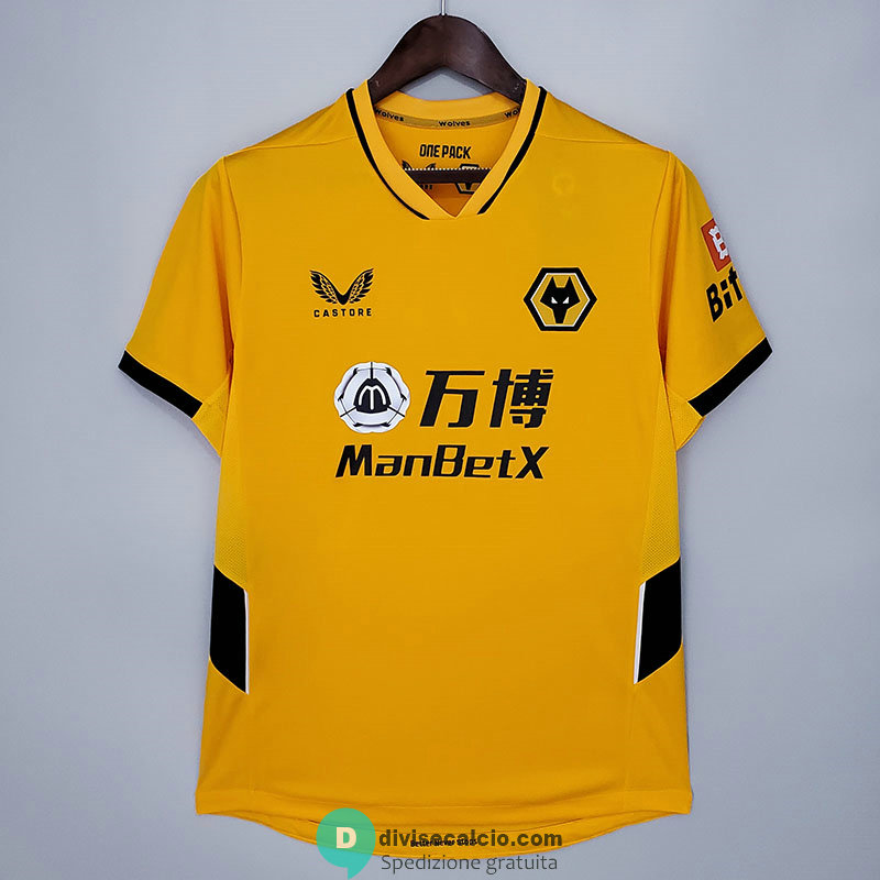 Maglia Wolves Gara Home 2021/2022