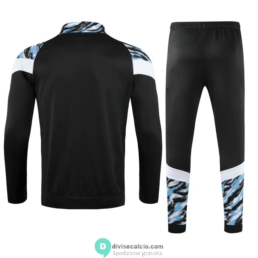 Manchester City Giacca Black Blue + Pantaloni Black 2021/2022