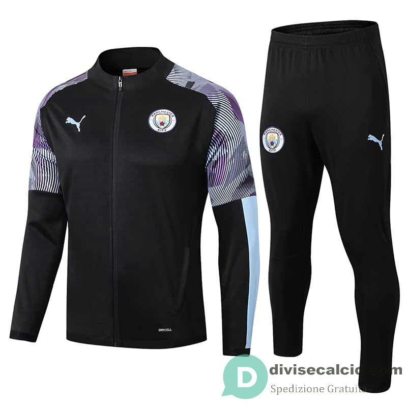 Manchester City Giacca Black + Pantaloni 2019/2020