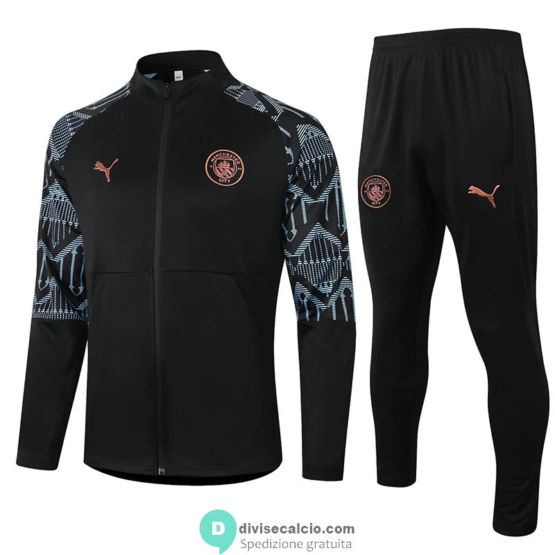 Manchester City Giacca Black + Pantaloni 2020/2021