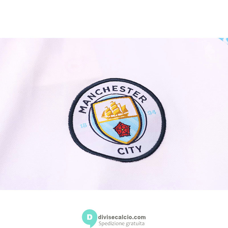 Manchester City Giacca White + Pantaloni 2020/2021
