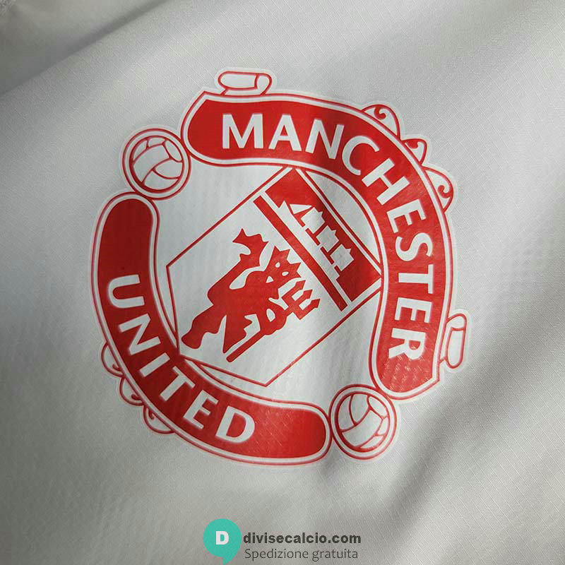 Manchester United Giacca A Vento White I 2023/2024