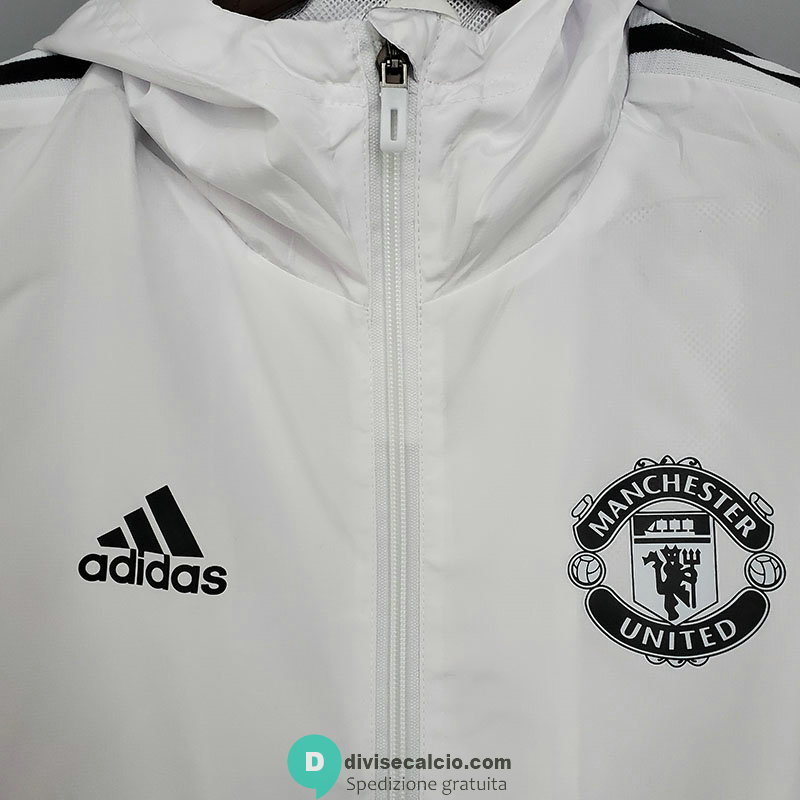 Manchester United Giacca A Vento White III 2021/2022
