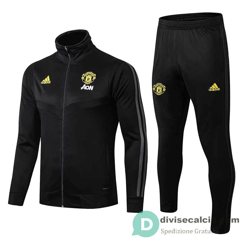 Manchester United Giacca Black + Pantaloni 2019/2020