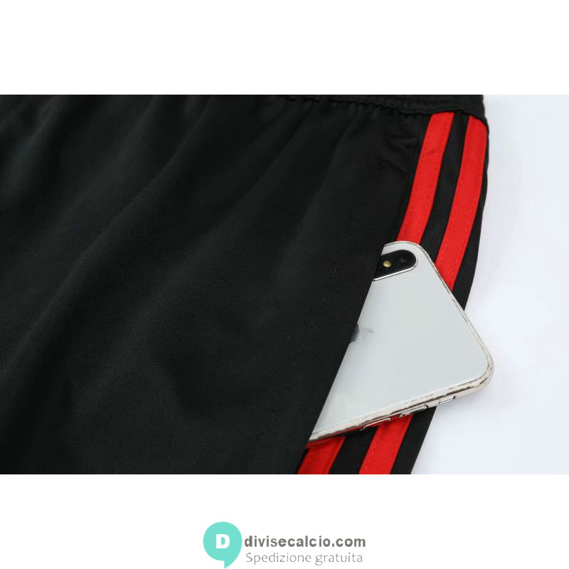 Manchester United Giacca Black Red + Pantaloni 2020/2021