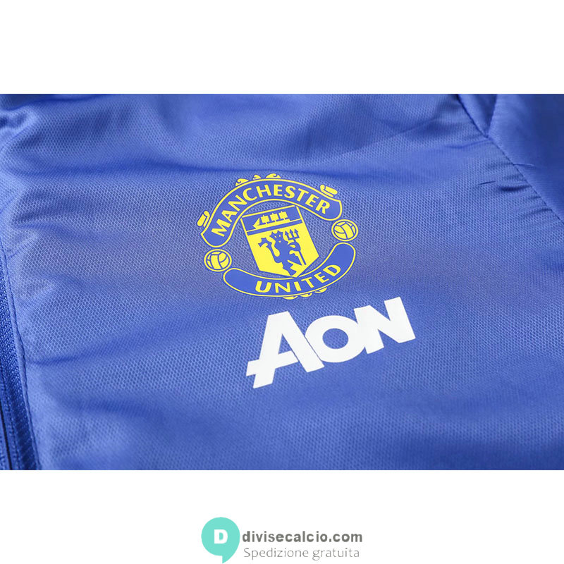Manchester United Giacca Invernale Blue 2020/2021