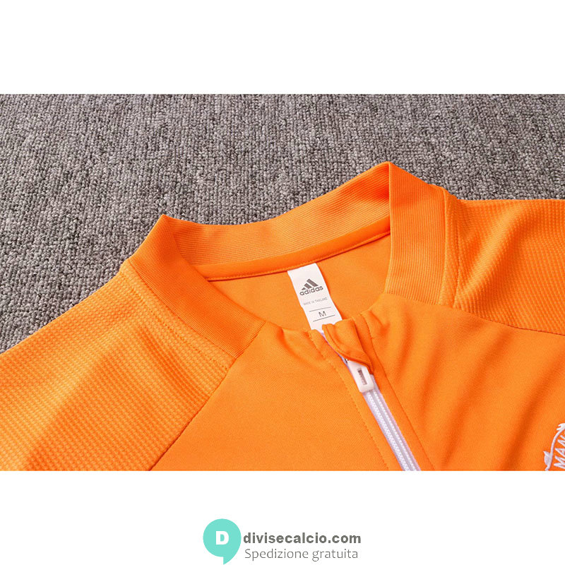 Manchester United Giacca Orange + Pantaloni 2020/2021