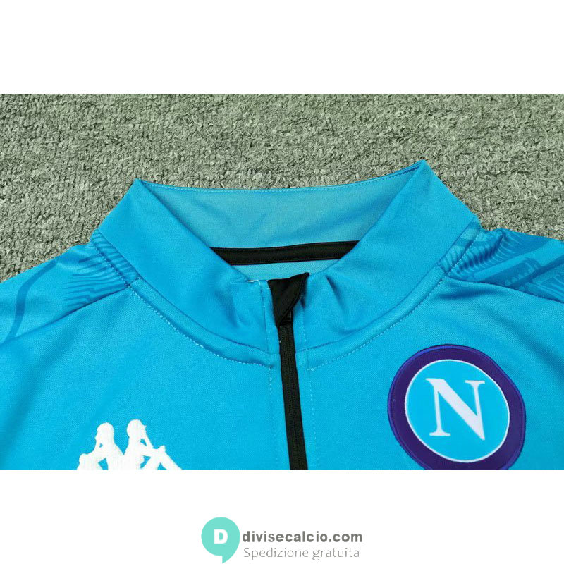 Napoli Formazione Felpa Blue + Pantaloni 2020/2021