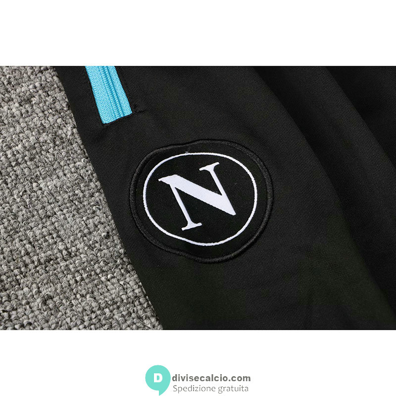 Napoli Kappa x Marcelo Burlon Giacca Black + Pantaloni Black 2021/2022