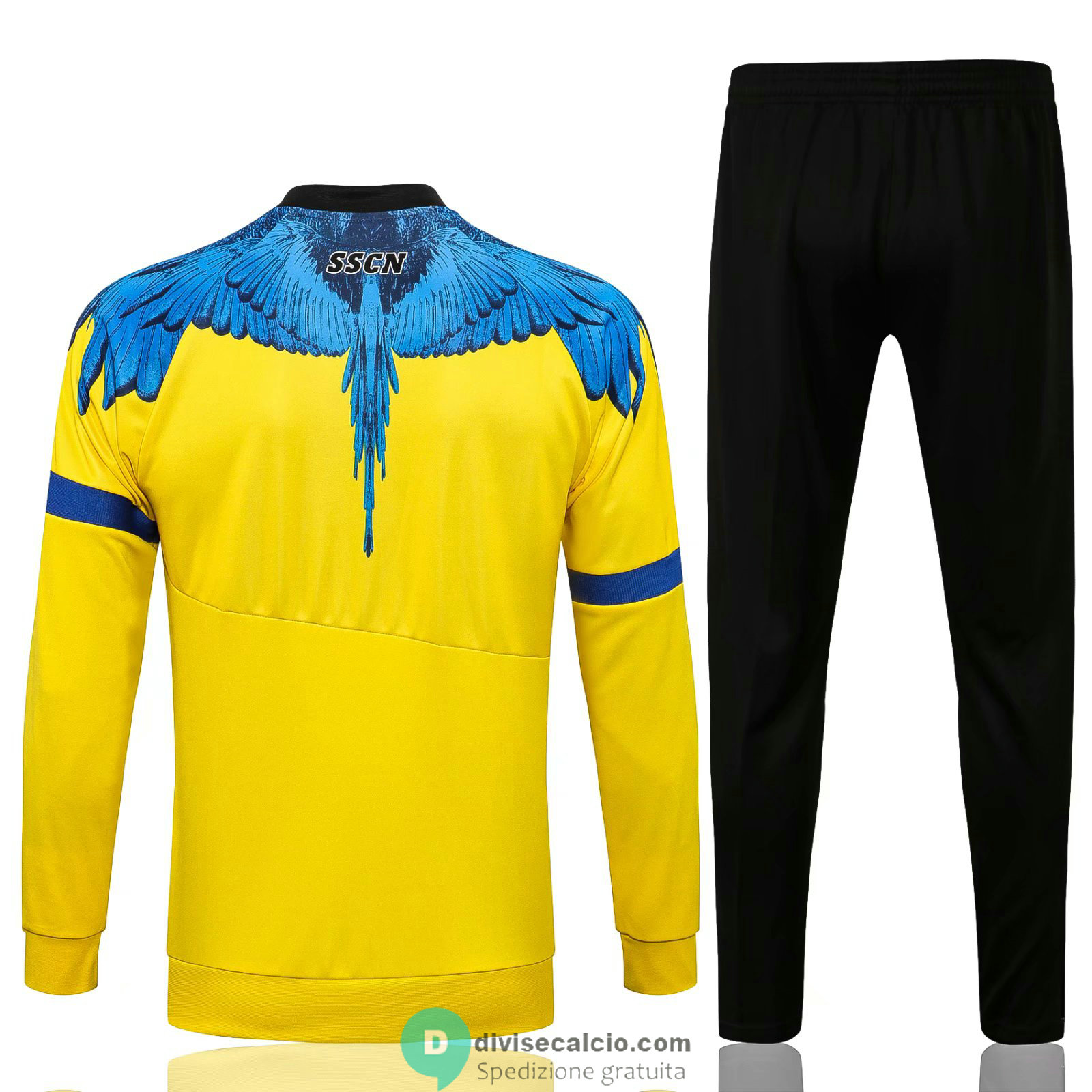Napoli Kappa x Marcelo Burlon Giacca Yellow + Pantaloni 2021/2022