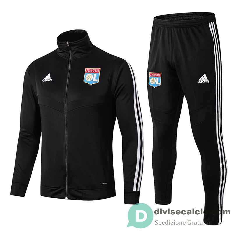 Olympique Lyonnais Giacca Black + Pantaloni 2019/2020