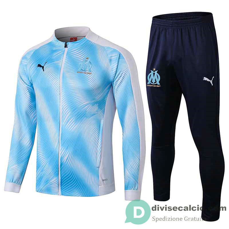 Olympique Marseille Giacca Blue + Pantaloni 2019/2020