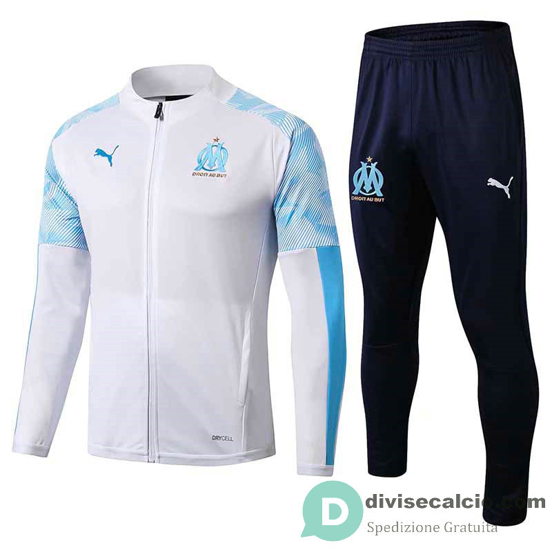 Olympique Marseille Giacca White + Pantaloni 2019/2020