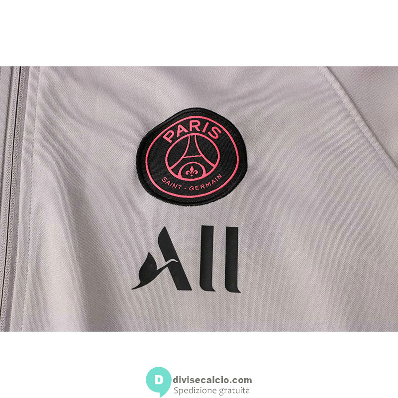 PSG Giacca Grey+ Pantaloni Grey 2021/2022