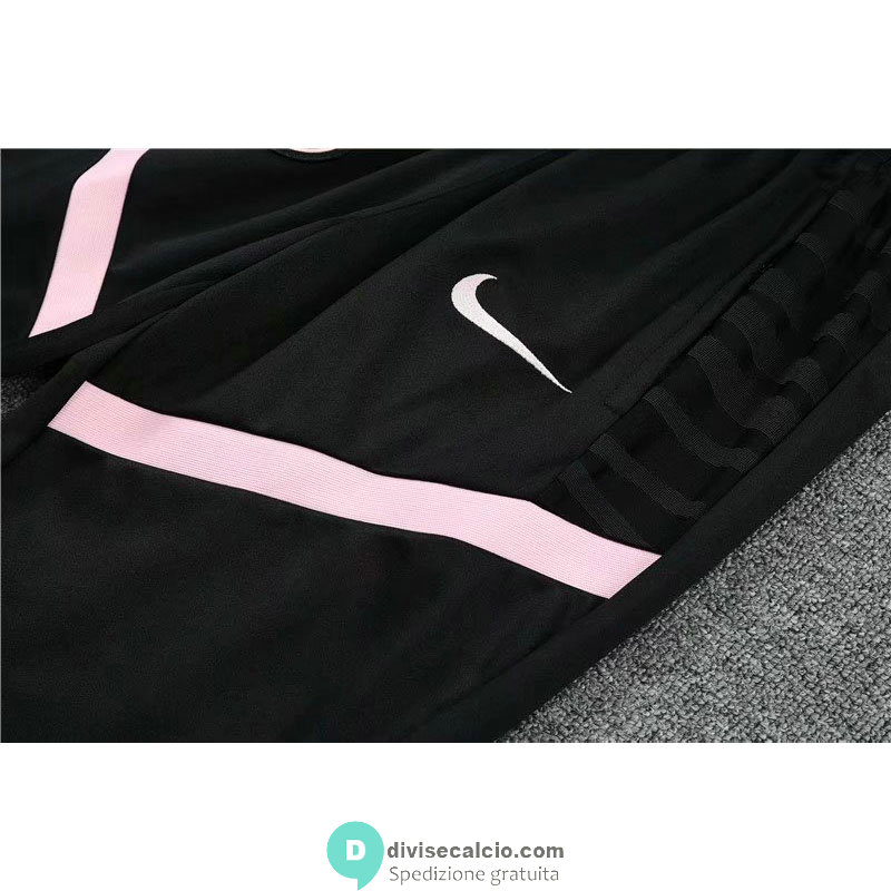 PSG Formazione Felpa Black Pink + Pantaloni 2021/2022